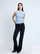 Трикотажный топ без рукавов zolla 02513332L012 фото 3